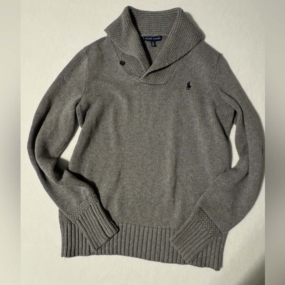 Ralph Lauren Gray Turtleneck Sweater
